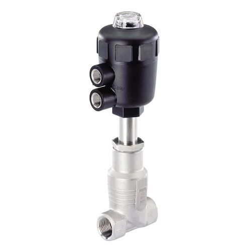 Burkert Fluid Control Systems Pneumatically Operated 2/2-Way Globe Valve, Type 2012